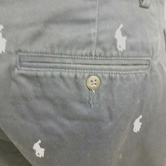 Polo by Ralph Lauren Tyler Shorts 31-9 Inseam All Over Pony Insignia - Picture 13 of 14